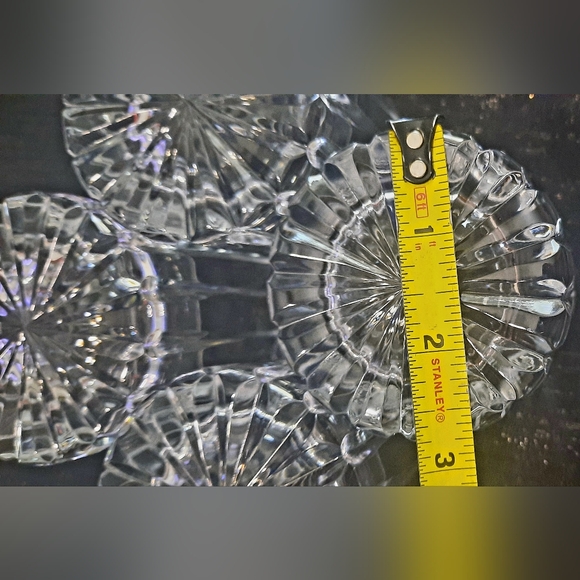 Hand cut crystal old fashion set of four glasses - Picture 10 of 12